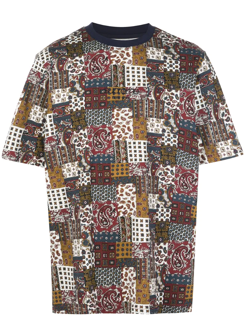 supreme patchwork shirt