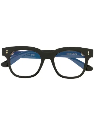 Gentle Monster Logo square-frame Glasses - Farfetch