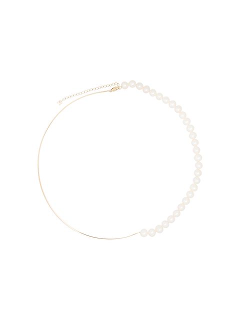 Mateo 14kt 'Not Your Mother's Pearl' Gelbgoldhalskette