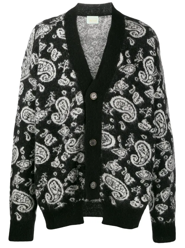 paisley cardigan