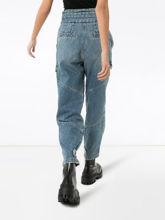 Dallas straight-leg cargo jeans展示图