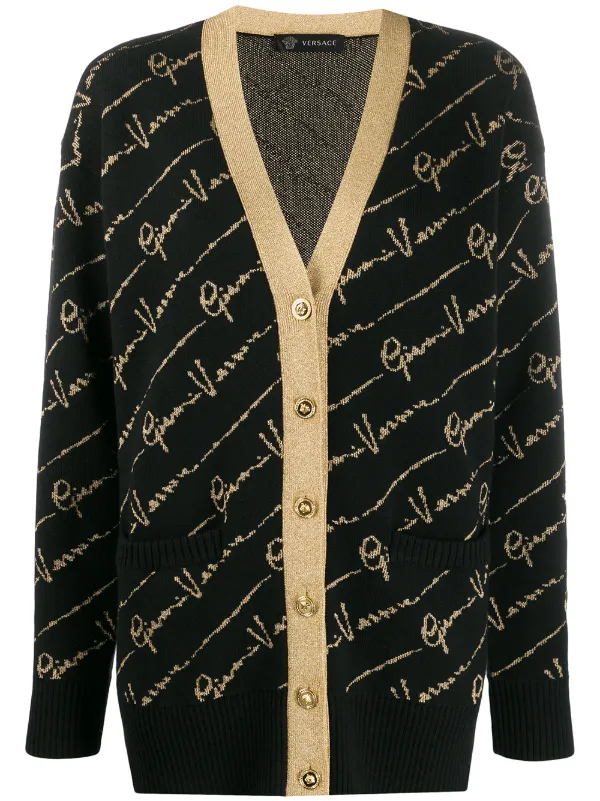 cardigan versace