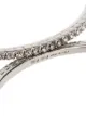 Miu Miu silver-tone crystal hoop earrings
