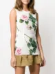 Dolce & Gabbana Blusa floral sem mangas