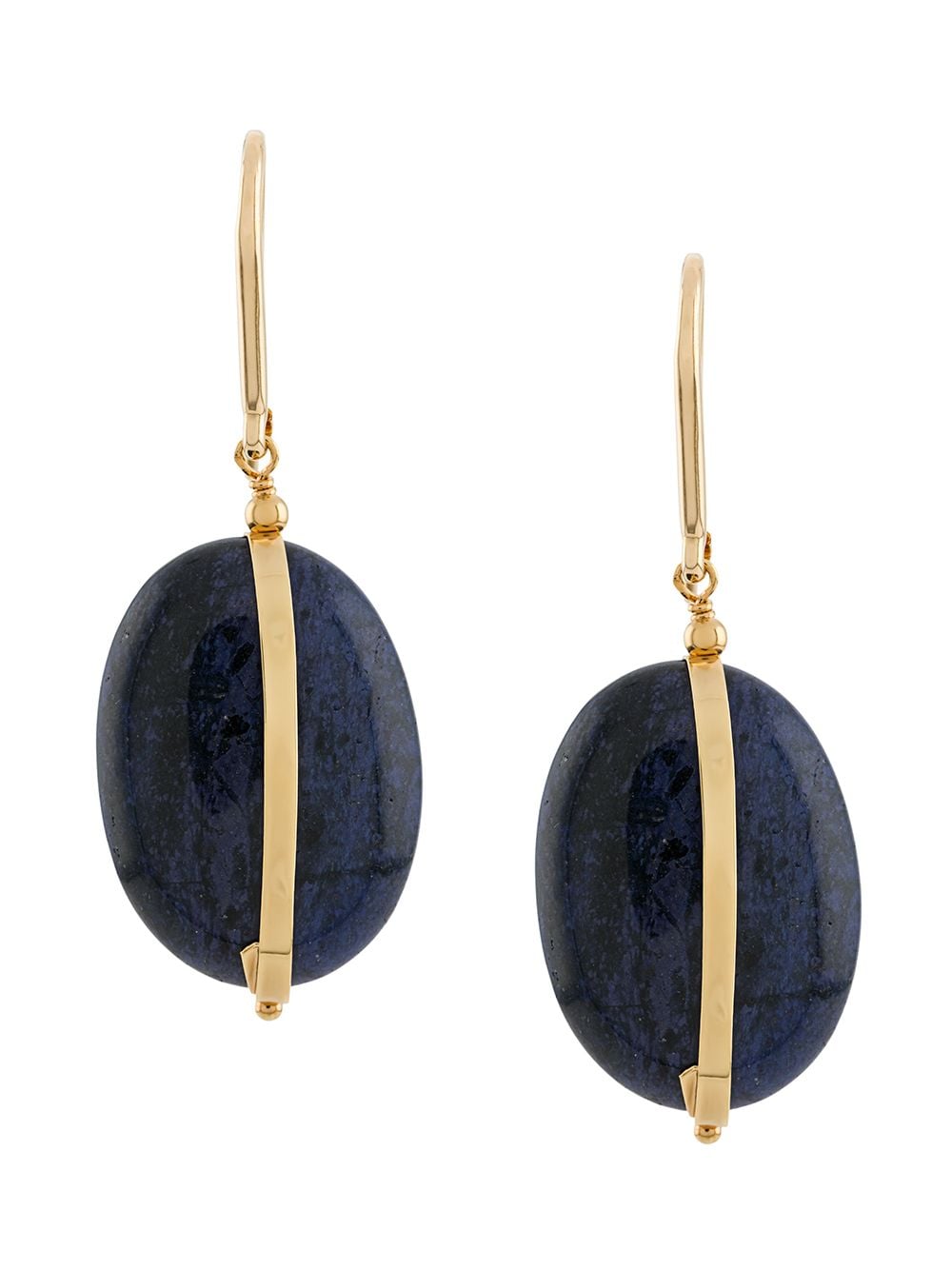 Isabel Marant Stone Earrings In Blue