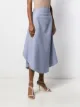 Stella McCartney カーブパネル ミディスカート