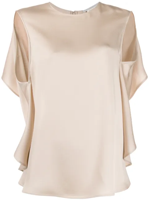 Stella McCartney blouse drapée à dos ouvert