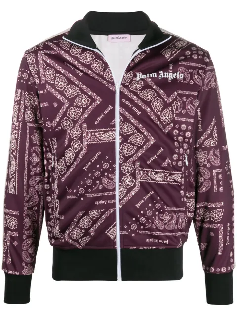 palm angels paisley jacket