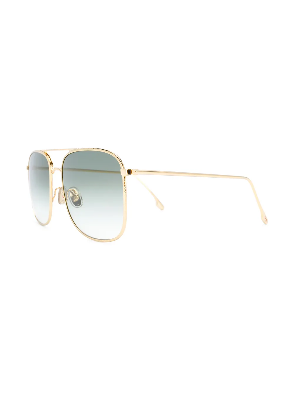 Victoria Beckham Eyewear Zonnebril met piloten montuur - Goud