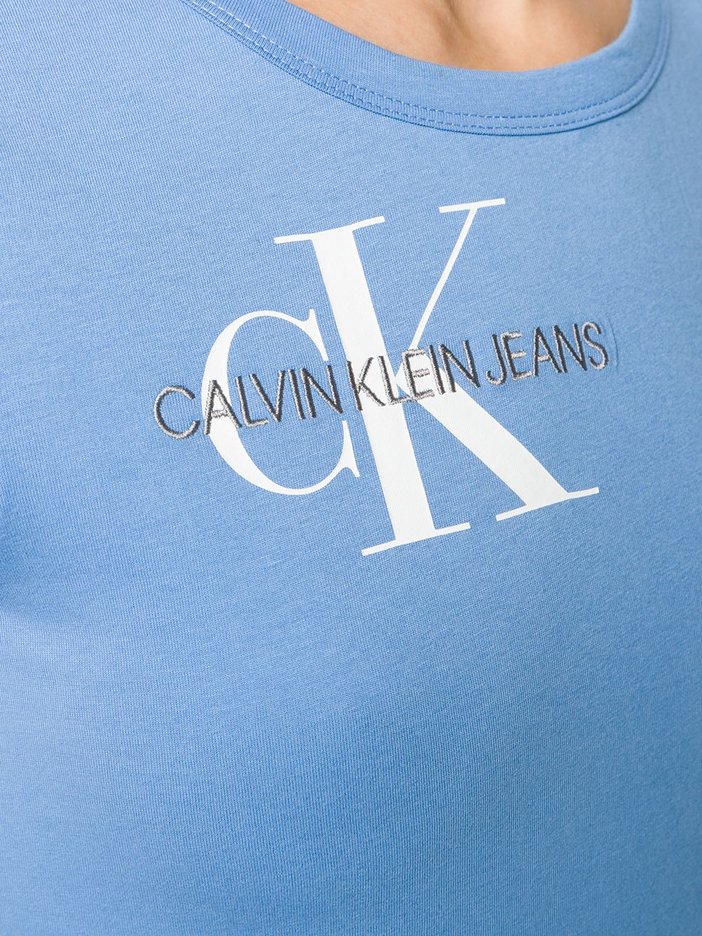 фото Calvin Klein Jeans футболка с круглым вырезом и логотипом