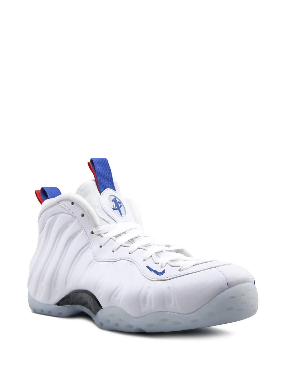 Foamposites red cheap white and blue