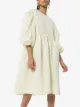 Simone Rocha puff-sleeve smock dress