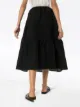 Cecilie Bahnsen Gathered panel flared skirt