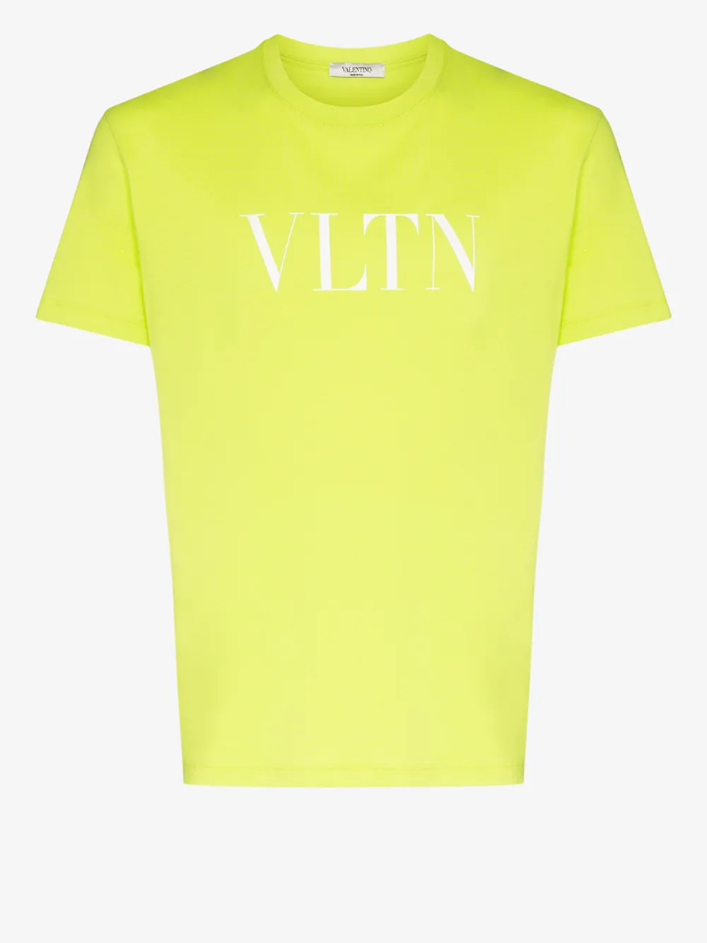 VALENTINO VALENTINO VLTN LOGO COTTON T-SHIRT,TV0MG10V3LE14642967