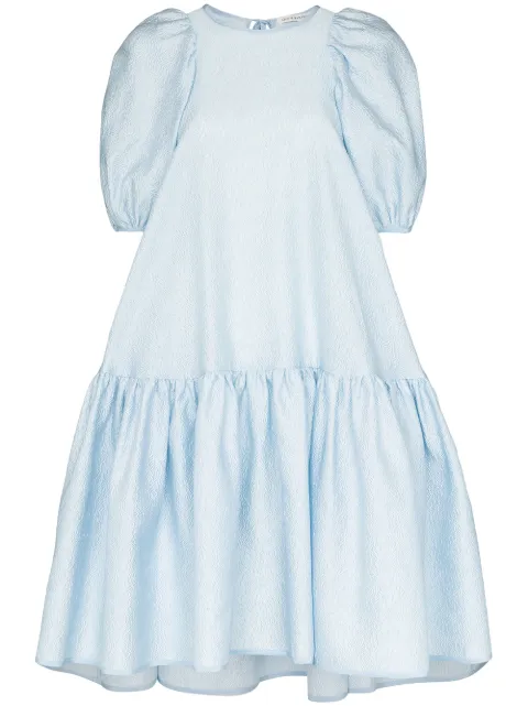 cecilie bahnsen blue dress