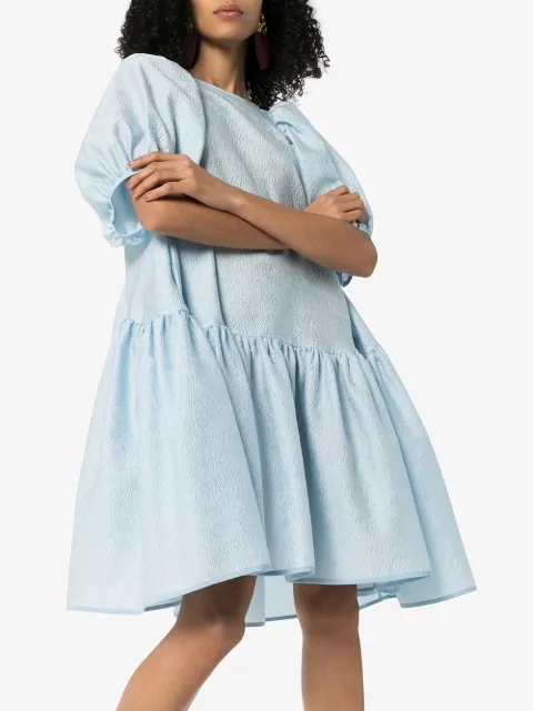 cecilie bahnsen blue dress