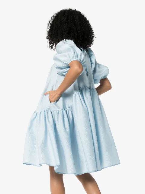 cecilie bahnsen blue dress