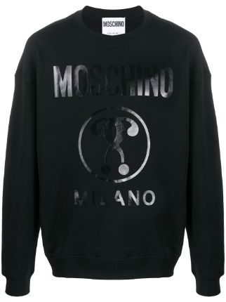 Moschino Double Question Mark Sweatshirt Farfetch