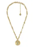 Goossens Talisman Gemini medal necklace - Gold