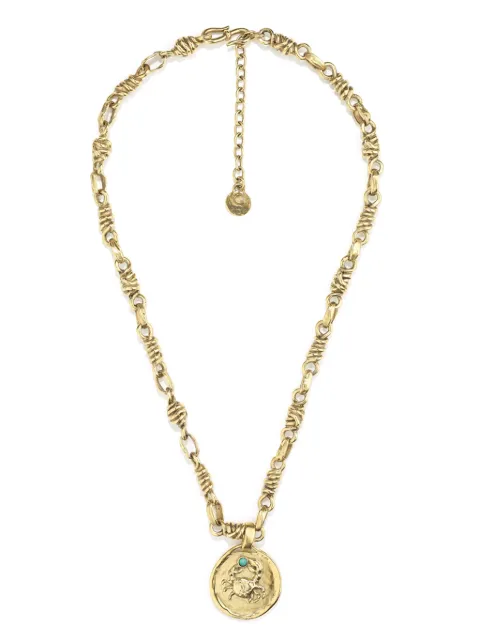 Goossens Talisman Cancer medal necklace