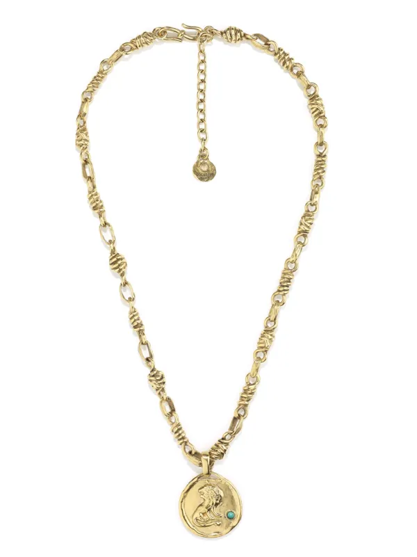 GOOSSENS ゴールドメダルネックレス la Galerie du 19M Goossens Talisman Leo ネックレス 通販 - FARFETCH