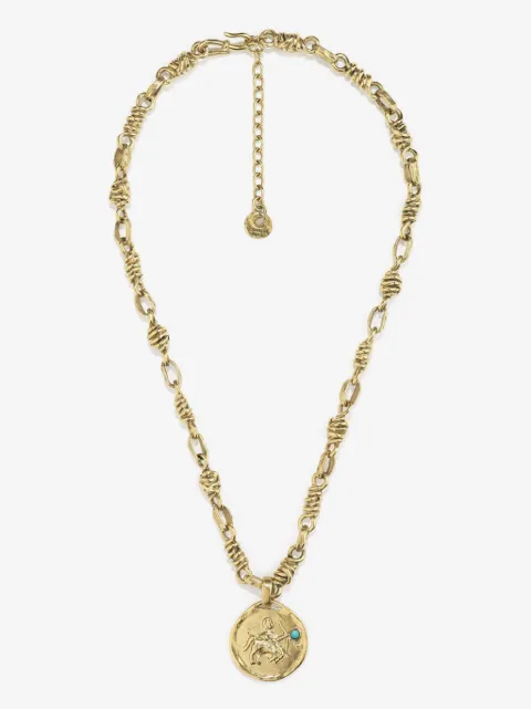 Goossens Talisman Sagittarius medal necklace