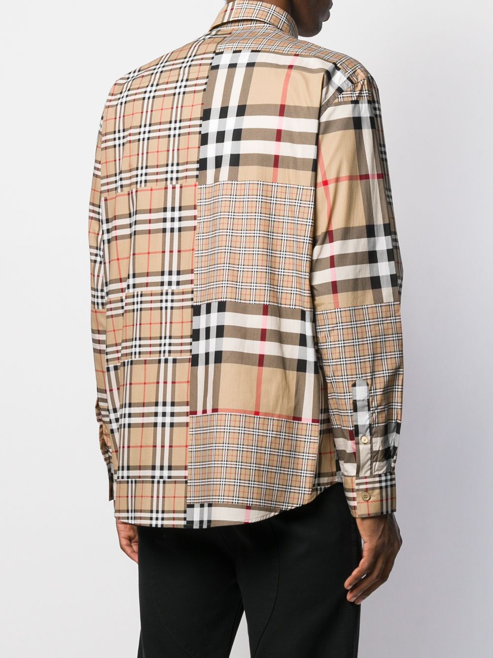 фото Burberry рубашка в клетку Vintage Check