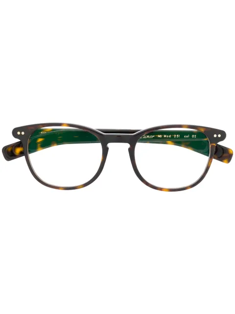 Lunor round-frame glasses