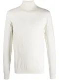 Drumohr roll neck jumper - White