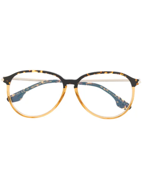 Victoria Beckham Eyewear tortoiseshell-effect glasses