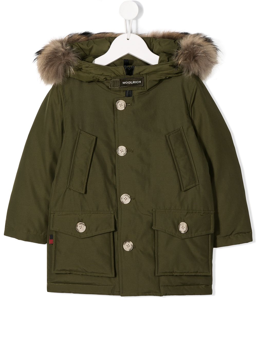 фото Woolrich Kids парка с капюшоном