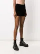 Zadig&Voltaire high-waisted velvet shorts