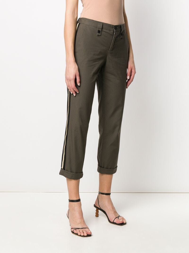 Shop Zadig & Voltaire Pomelo Rip Stop Trousers In Brown