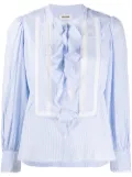 Zadig&Voltaire Temple striped shirt - Blue