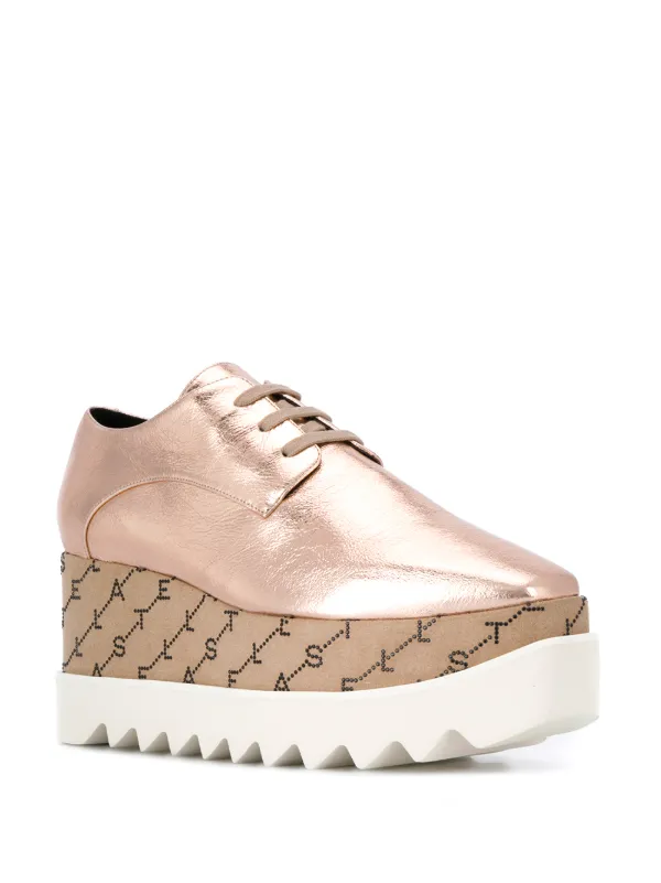 stella mccartney rose gold shoes