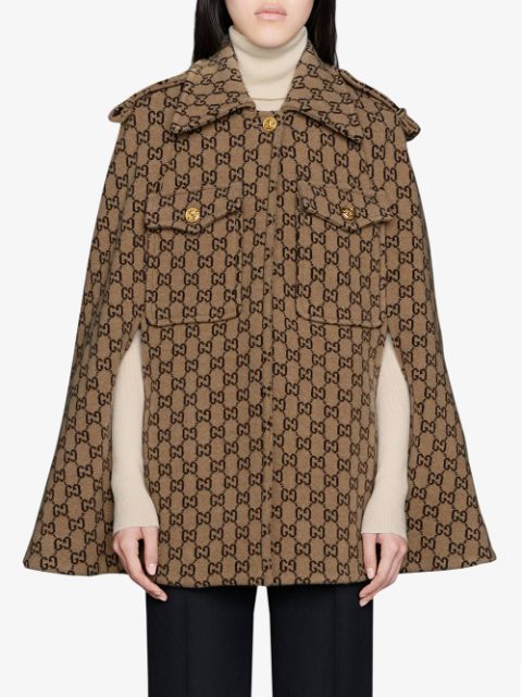 Gucci Monogram Cape - Farfetch