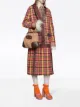 Image 2 of Gucci check print tweed skirt