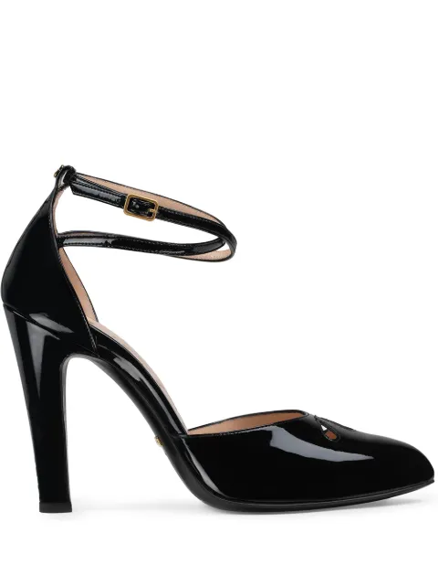 Gucci Cut Out 105mm Pumps - Farfetch