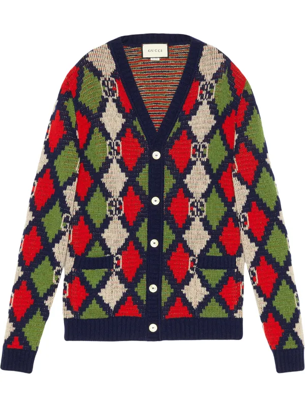 gucci knit cardigan