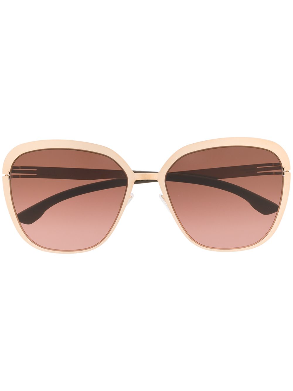 фото Ic! Berlin Grunewald oversized sunglasses