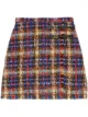 Image 1 of Gucci checked tweed skirt