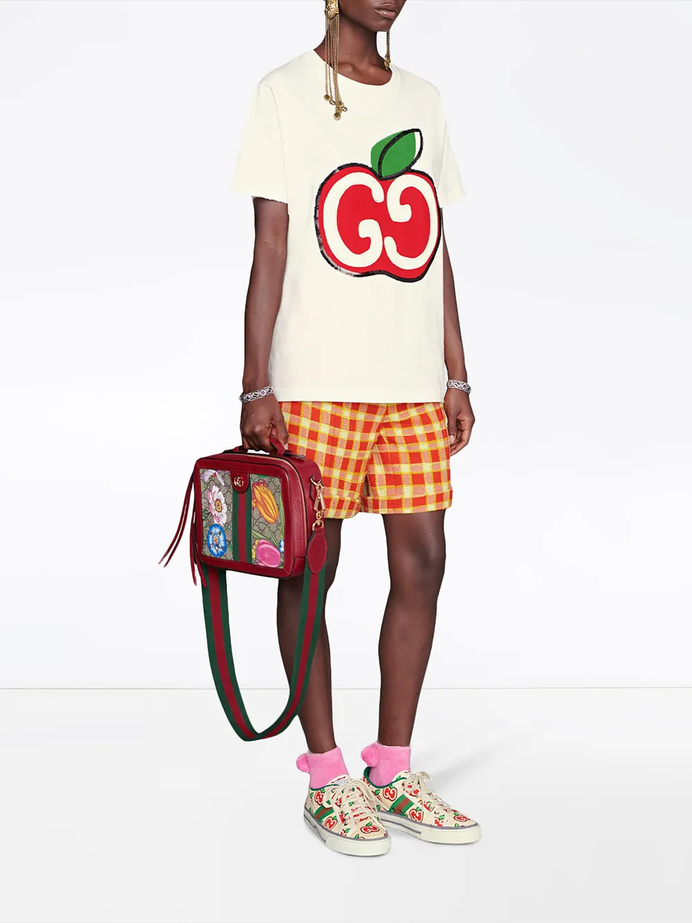 Gucci GG アップル プリント Tシャツ 通販 - FARFETCH