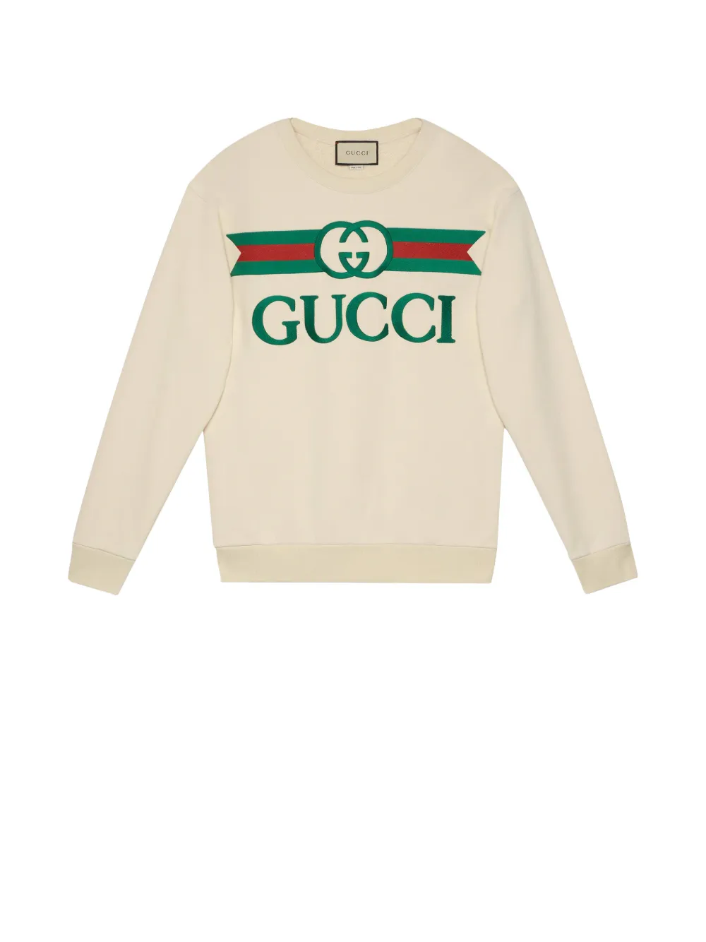 GUCCI LOGO PRINTED SWEATSHIRT,469250XJCCG14645473