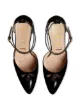 Gucci mid-heel cut-out pumps