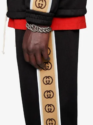 gucci logo pants