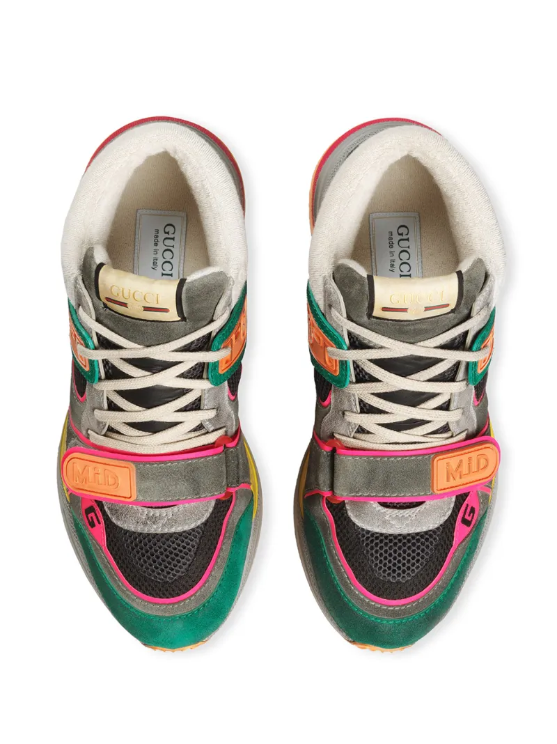 GUCCI ULTRAPACE MID-TOP SNEAKERS