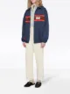 Image 2 of Gucci logo-appliqued hooded windbreaker