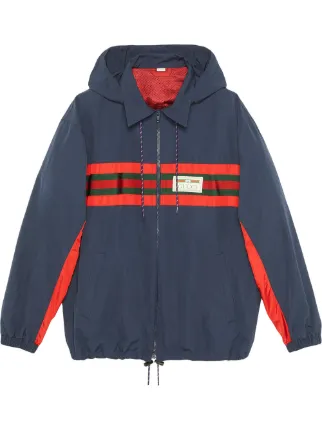 Gucci logo outlet windbreaker