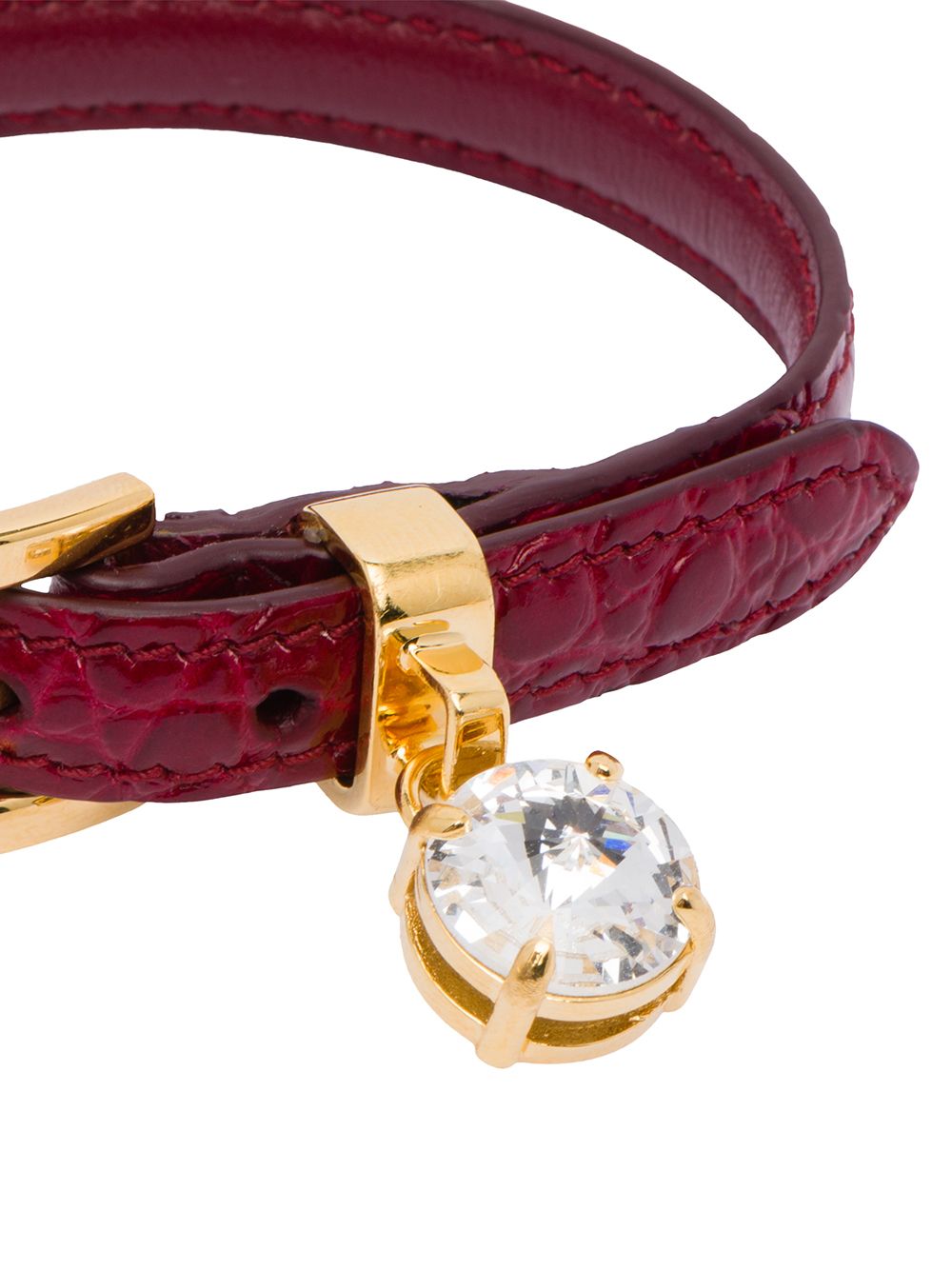 Miu Miu Armband met sieraden - Rood