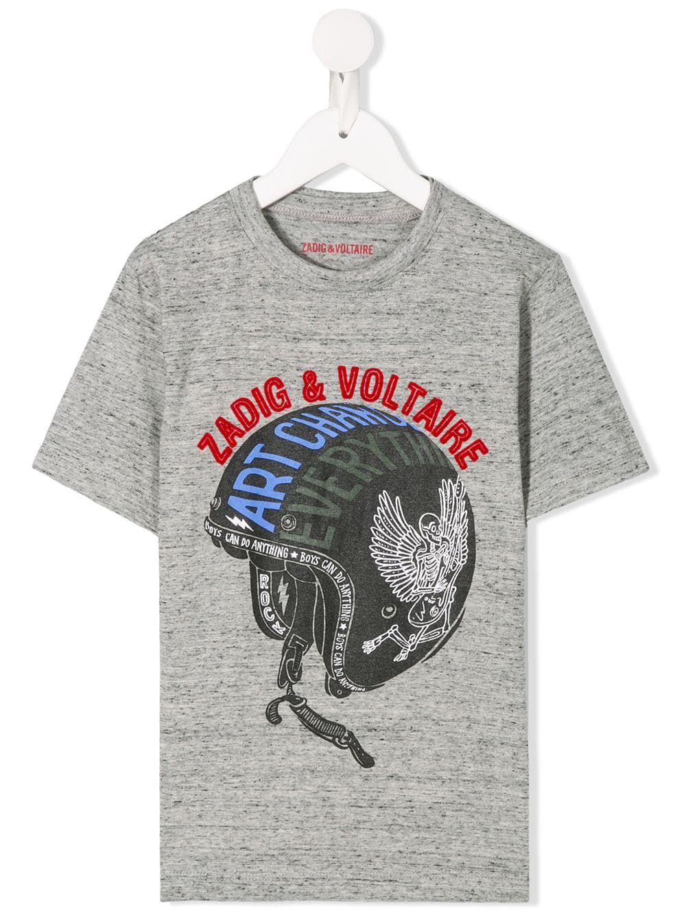 ZADIG & VOLTAIRE GRAPHIC PRINT T-SHIRT